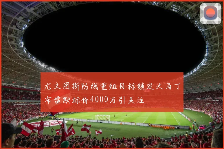 尤文图斯防线重组目标锁定大马丁布雷默标价4000万引关注